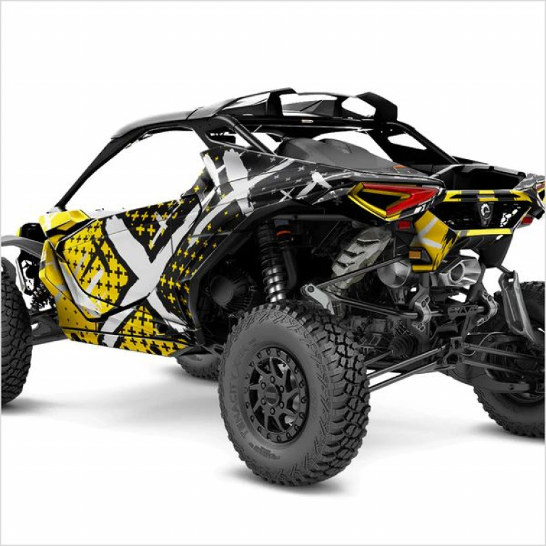 X-Design Yellow XL Version for Can-Am Maverick R 2 Doors